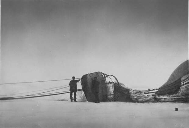 Путешествие на Северный полюс в воздушном шаре-24 фото-