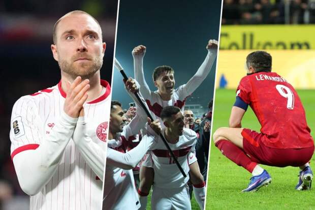 Пенальти Дании и Италии — ужас, Турция показала класс, драма у Польши. Как прошли стыки ЧМ