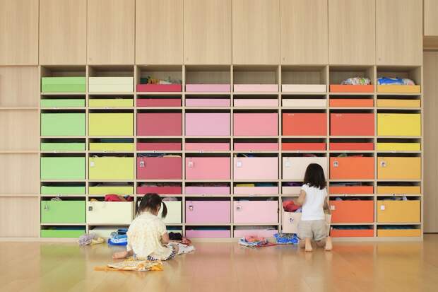 Яркий детский сад в Японии