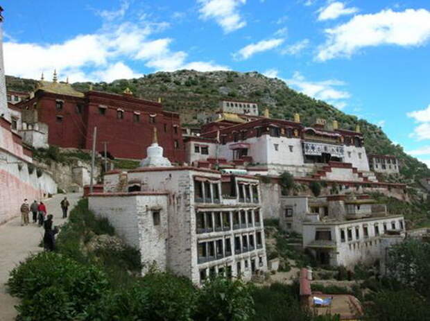 Монастырь Ганден, Лхаса. Тибет
