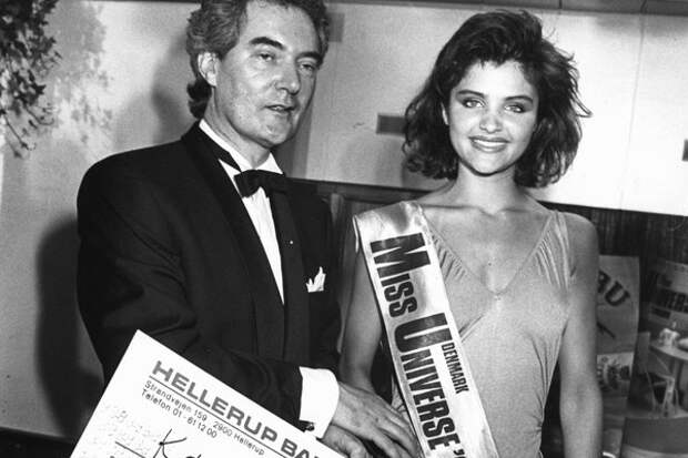 На конкурсе красоты «Мисс Вселенной», 1986 год