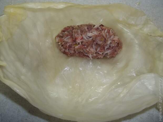 Голубцы с мясом и рисом Голубцы с мясом и рисом