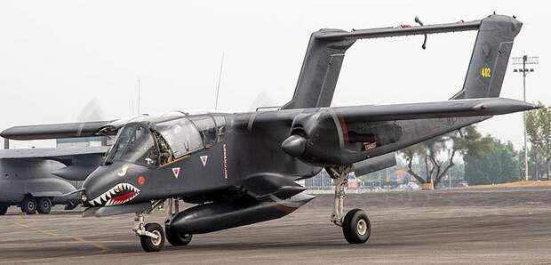 Служба и боевое применение турбовинтовых штурмовиков OV-10 Bronco после окончания вьетнамской войны