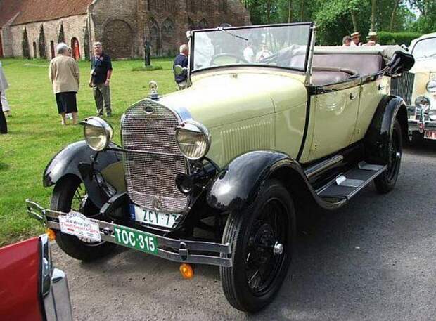 Подборка фото ретро автомобилей (39 фото)