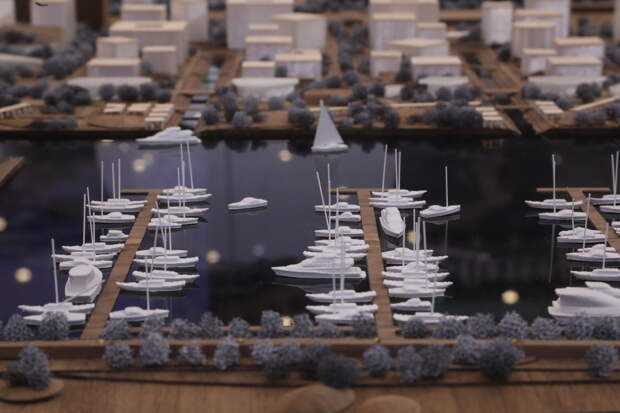 На ПМЭФ показали макет города будущего в Горской