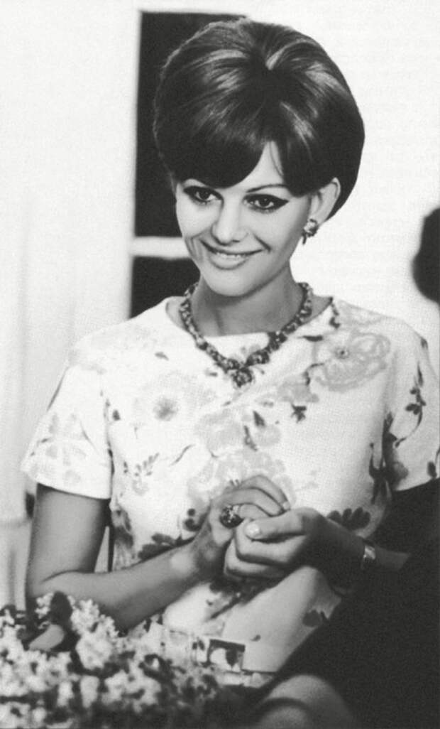 Итальянская актриса в СССР в 1967 году.