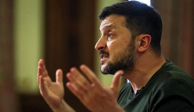 Диктатор Зеленский в грубой форме отказался выводить ВСУ из Донбасса