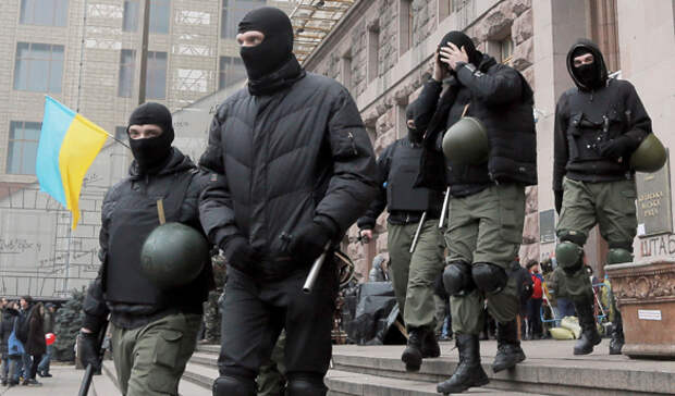 Украинская хунта - пародия на Третий Рейх. Политика нынешних киевских властей весьма схожа с фашистскими
