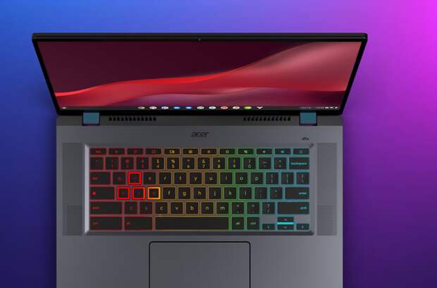 Acer представляет новый Chromebook Plus 516 GE с улучшенными функциями и поддержкой игр