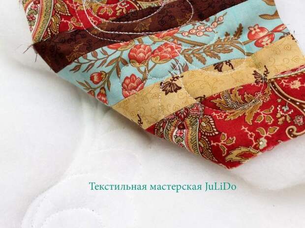 Мастер-класс: текстильная корзинка с элементами трапунто