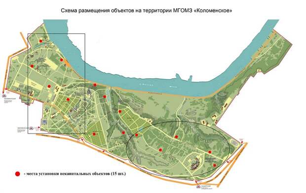 Парковки музей коломенское