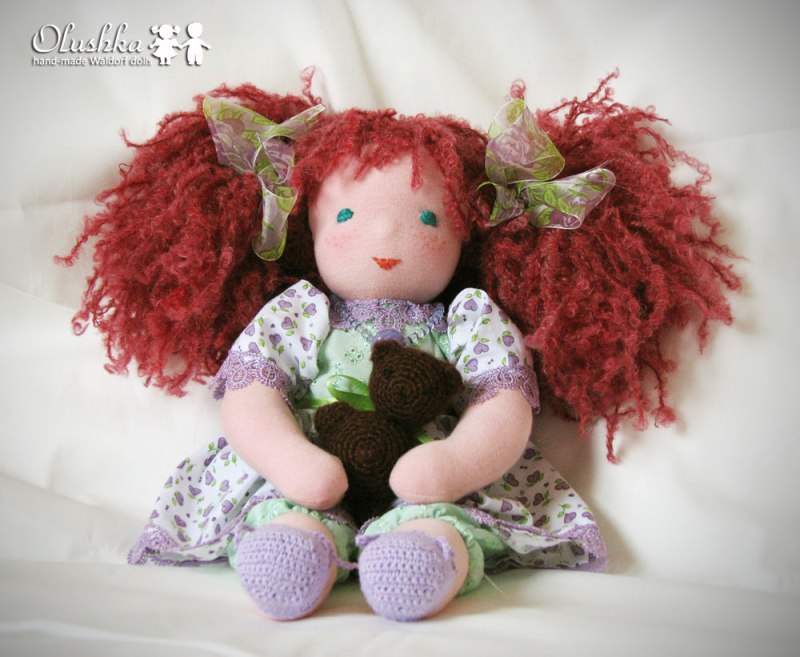 Вальдорфская кукла. Фото / Waldorf doll. Photo