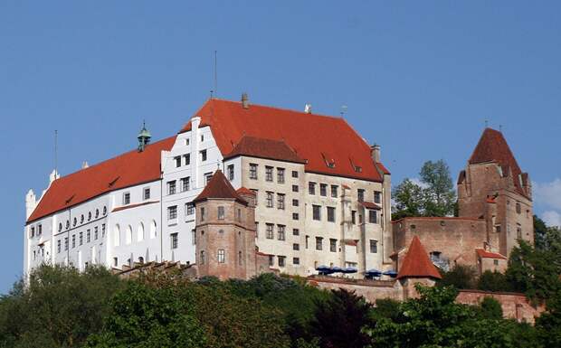 Замки Германии. Замок Траусниц - Burg Trausnitz