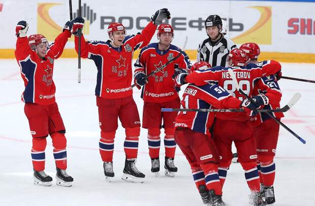 ЦСКА победил СКА в овертайме благодаря голу Нестерова в первом матче 1/8 финала Кубка Гагарина