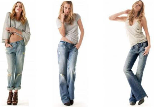 Какие джинсы подойдут на фигуру прямоугольник