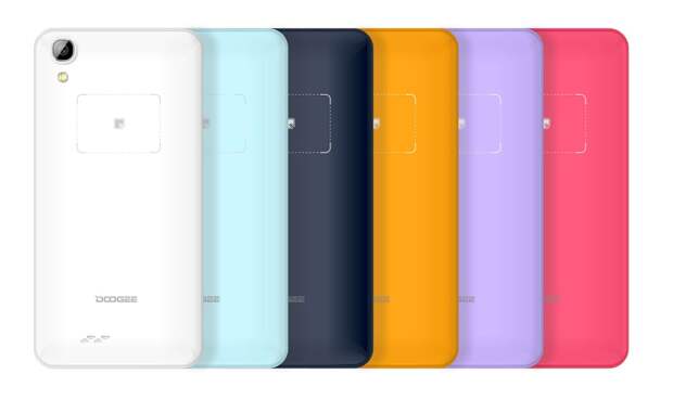Doogee Valencia DG800 MTK6582 Quad core 1GB 8GB 13.0MP 4.5 inch IPS Android 4.4 OTG OTA 6 colous