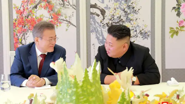 Ким Чен Ын подарил президенту Южной Кореи двух охотничьих собак