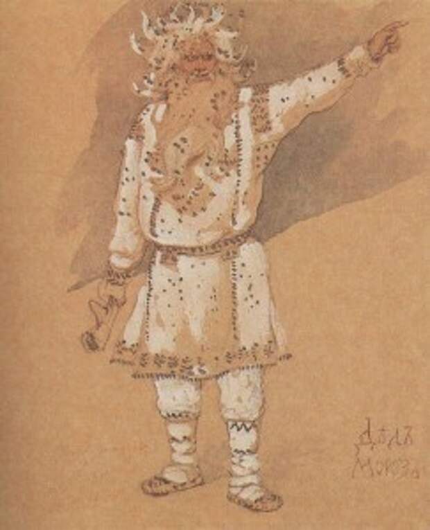 Виктор Васнецов. Дед Мороз