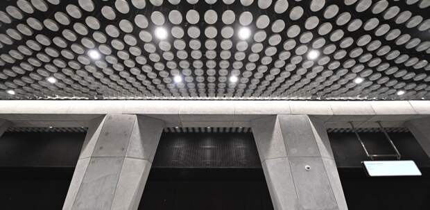 В оформлении станций южного участка БКЛ архитекторы использовали уникальные материалы