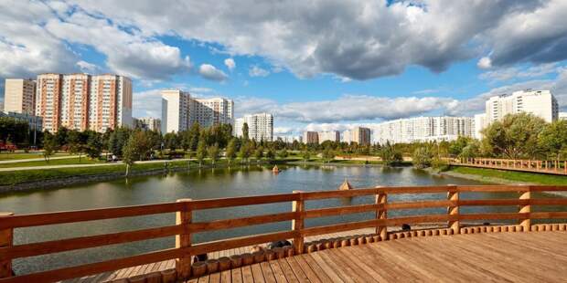 Собянин открыл самый большой городской парк за МКАД. Фото: mos.ru