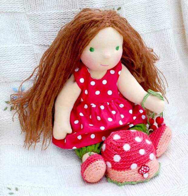 Вальдорфская кукла. Фото / Waldorf doll. Photo