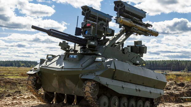 Путин допустил массовый выпуск наземных роботизированных систем, позволяющих сохранять жизнь военным