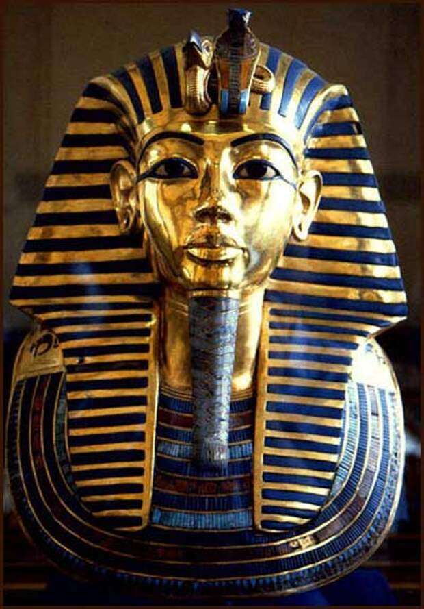 Маска фараона Тутанхамона