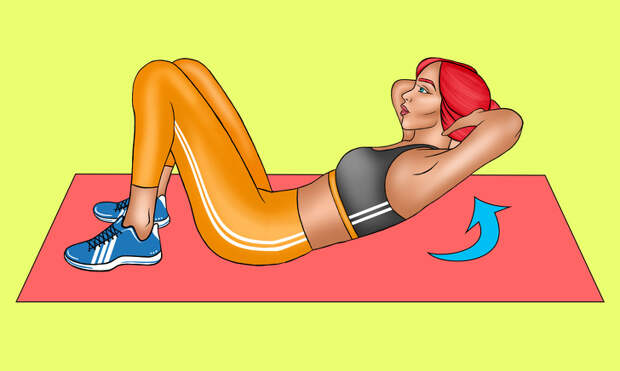 8 эффективных упражнений, которые подарят вам плоский живот всего за 30 дней