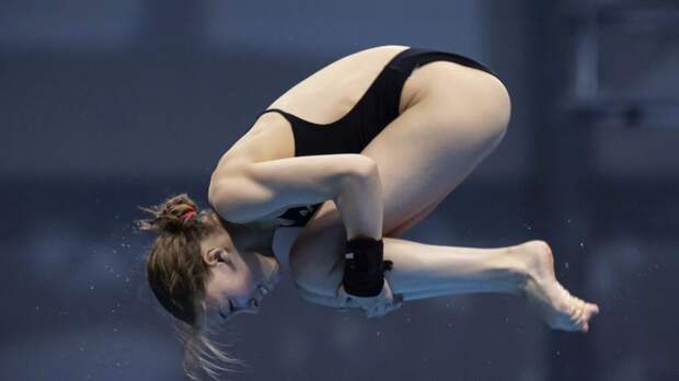 Прыгунья в воду Конаныхина — о «нырке» Соболева: отталкивание прыжка выполнено уверенно, есть куда расти