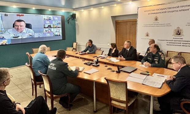 В Архангельске обсудили готовность служб к ледоходу и паводку