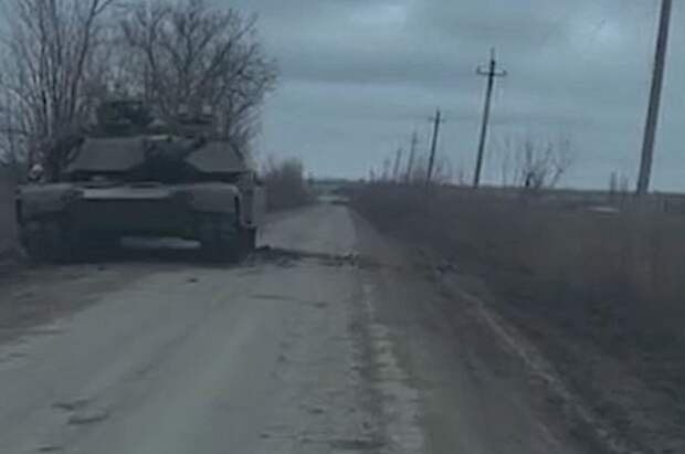 В ДНР впервые заметили танки Abrams к северо-западу от Авдеевки