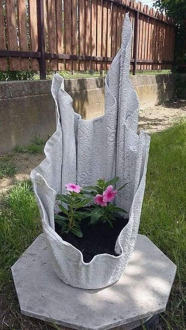 вазоны из цемента