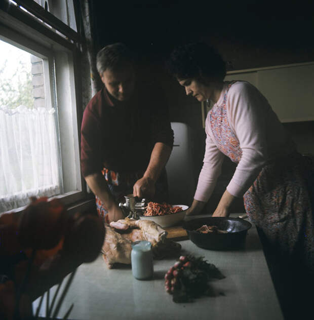 Семейная обстановка. Литва, 1968 год.