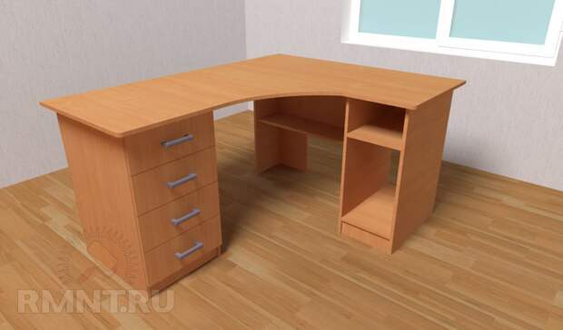 Как изготовить компьютерный стол своими руками