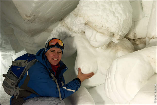 Альпы кроме лыж: Пещеры снежного грота Alpes22 Альпы кроме лыж: Пещеры снежного грота