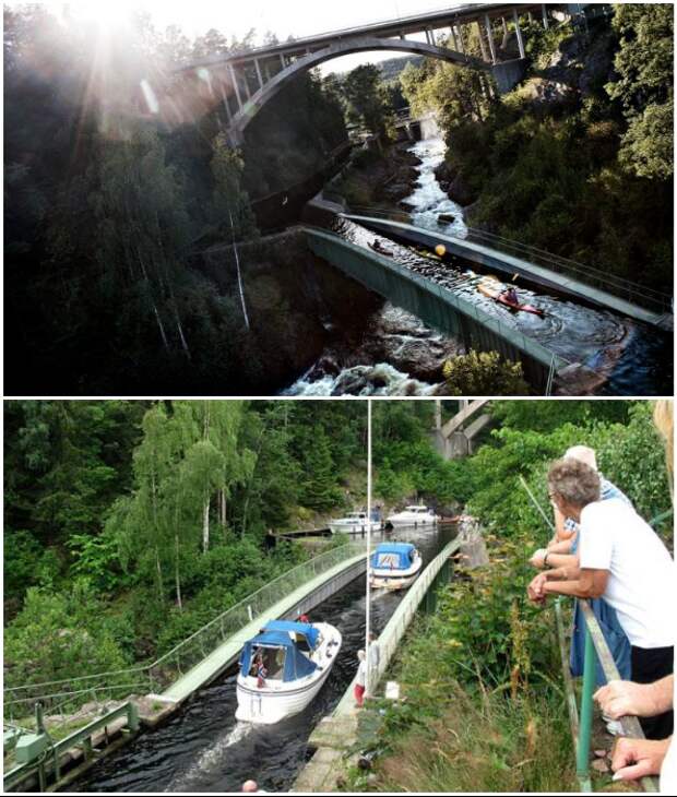Акведук Hаverud превратился в туристическую достопримечательность (Швеция).