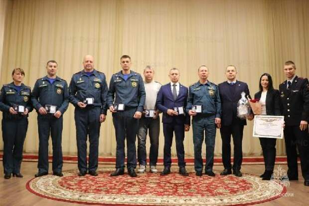 Лучшие спортсмены МЧС Тамбовской области получили награды