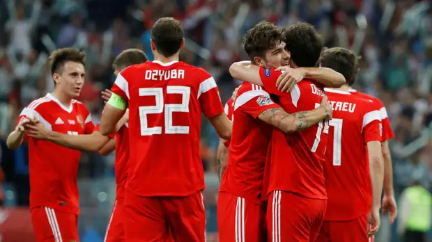 Сборная России поднялась на пять позиций в рейтинге ФИФА