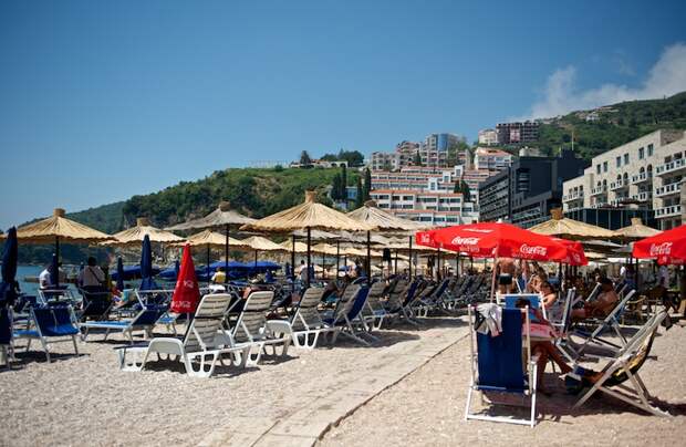 Пляж в Будве