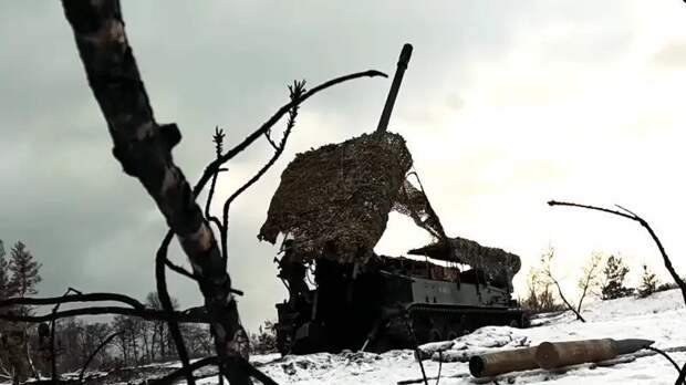 Ствольная артиллерия ВС России нанесла первый удар по Краматорску