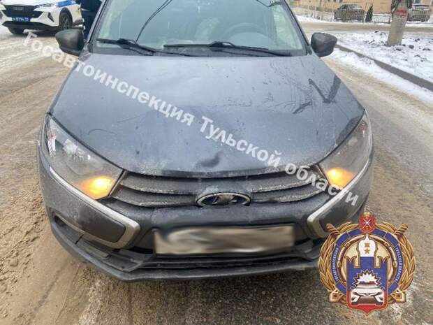 В Тульской области 73-летний водитель наехал на женщину