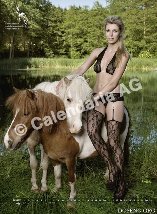 Календарь «Swiss Cowgirls 2018»