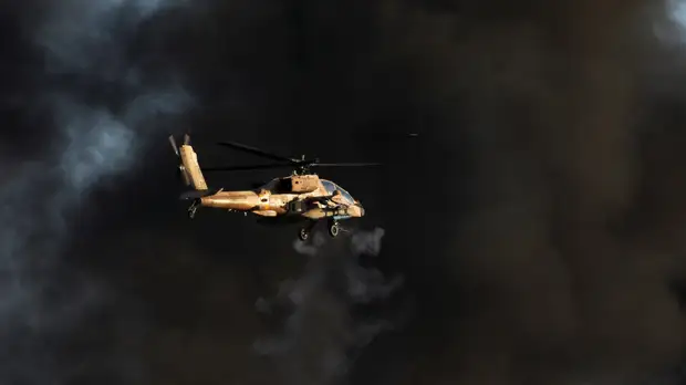 Израиль нанёс удар по военным позициям ХАМАС в ответ на запуск ракеты