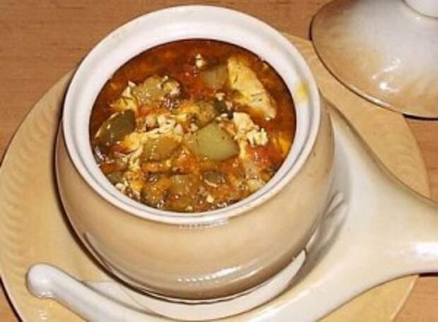Томатный суп, запеченный в духовке