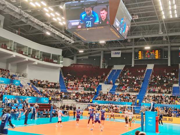 ВК «Зенит» отыгрался с 0:2, но в финал Суперкубка прошли казанские одноклубники