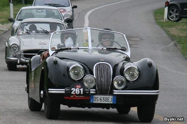 Mille Miglia легендарный авто пробег ретро автомобилей в Италии Mille Miglia легендарный авто пробег ретро автомобилей в Италии