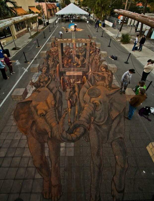 Sarasota Chalk Festival (13 фото)