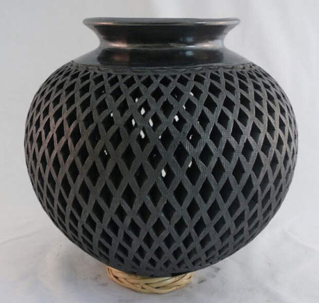 Неповторимая чёрная керамика из Мексики