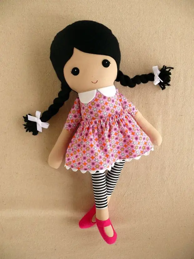 Текстильные куклы своими руками! Потрясающий подарок и увлекательное хобби!