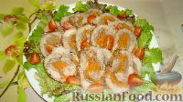 Фото к рецепту: Мясной рулет